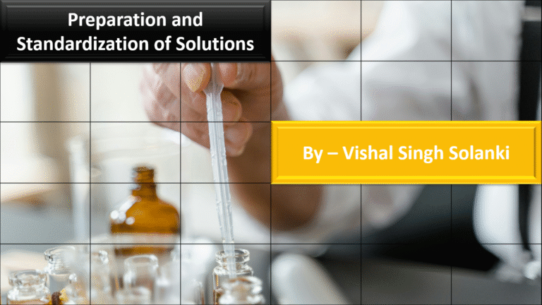 Preparation and Standardization of Various Molar and Normal Solutions
